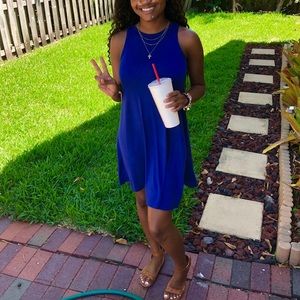Cute Royal Blue Swing Dress💙